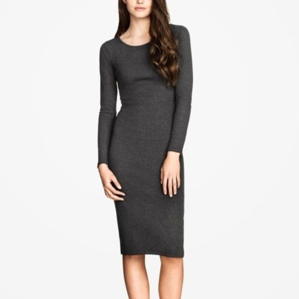 H&M Basic Ribbed Dress